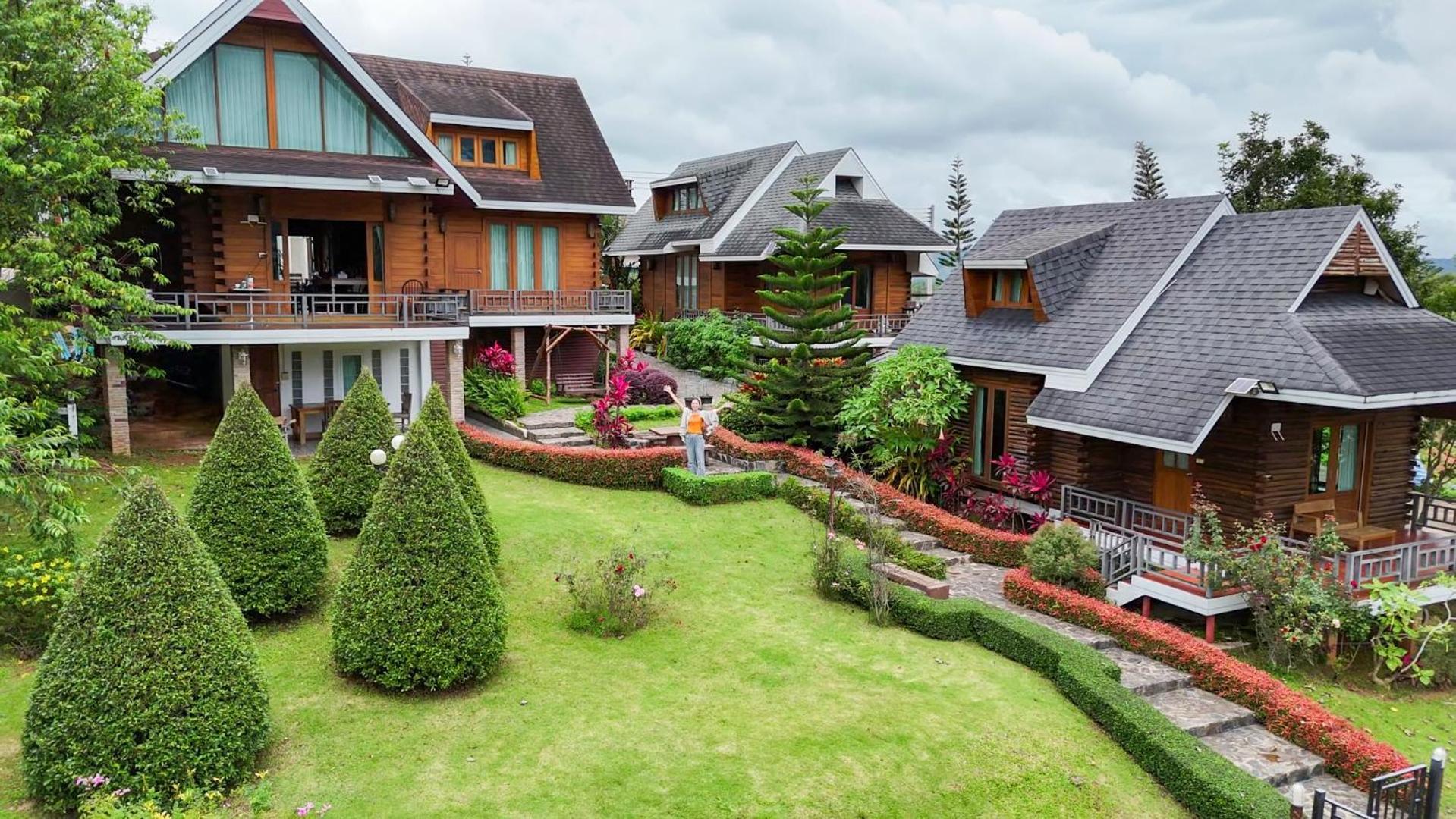 My Log Home Resort Ban Huai Phai Экстерьер фото